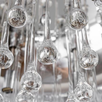 Brilagi - Plafonieră LED cu cristale JEWEL, 6xG9/42W/230V, Ø 50 cm