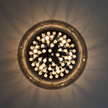 Brilagi - Plafonieră LED cu cristale JEWEL, 6xG9/42W/230V, Ø 50 cm