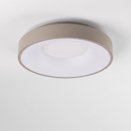 BRILAGI - Lampă de plafon LED dimabilă FALCON II LED/67W/230V 3000-6500K Ø 40 cm alb/bej + telecomandă