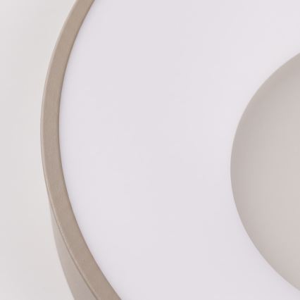 BRILAGI - Lampă de plafon LED dimabilă FALCON II LED/67W/230V 3000-6500K Ø 40 cm alb/bej + telecomandă