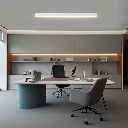 Brilagi SLEEKLINE SMART - Plafonieră LED dimmabilă LED/40W/230V 3000-6000K Wi-Fi Tuya alb + telecomandă