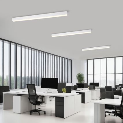 Brilagi SLEEKLINE SMART - Plafonieră LED dimmabilă LED/40W/230V 3000-6000K Wi-Fi Tuya alb + telecomandă