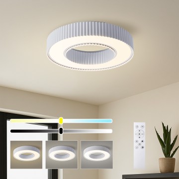 Brilagi - Plafonieră LED cu reglare a intensității LUMIX 48W 230V 3000-6000K alb Ø50 cm + telecomandă