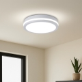 Brilagi - Plafonieră LED de exterior BENE LED/24W/230V Ø 26 cm alb IP54