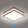 Brilagi - Plafonieră LED de exterior cu senzor BENE LED/18W/230V 21,5x21,5 cm maro IP54