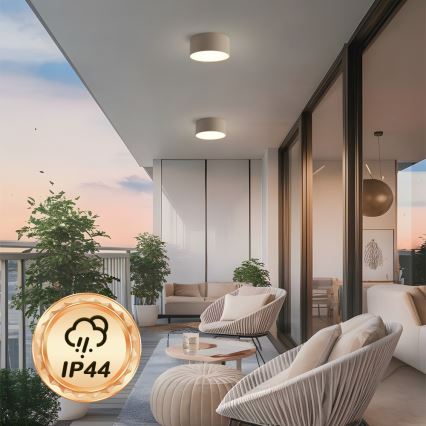 BRILAGI - LED Plafonieră de exterior FORIS LED/20W/230V Ø 15 cm bej IP44