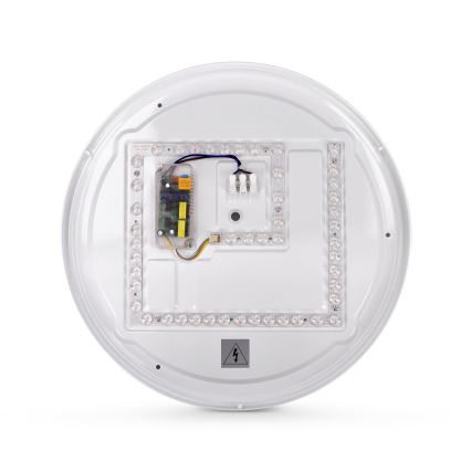 Brilagi - Plafonieră LED dimabilă ALSON LED/48W/230V 3000-6500K stejar, diam. 39,5 cm + telecomandă