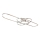Brilagi - Plafonieră LED dimabilă APOLLO LED/58W/230V 3000-6500K 43,2x101,2 cm crom mat + telecomandă