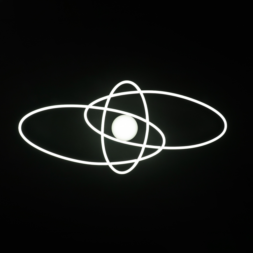 BRILAGI - Plafonieră LED dimmabilă APOLLO LED/58W/230V 3000-6500K 43,2x101,2 cm crom mat + telecomandă