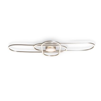 BRILAGI - Plafonieră LED dimabilă APOLLO LED/58W/230V 3000-6500K 43,2x101,2 cm crom mat + telecomandă