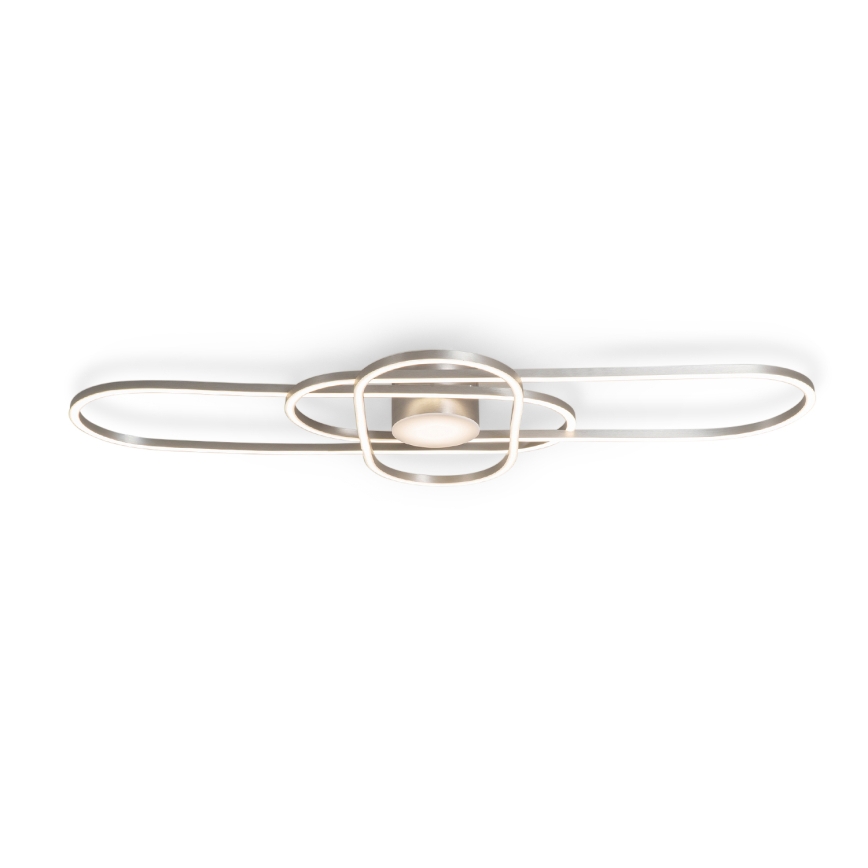 BRILAGI - Plafonieră LED dimabilă APOLLO LED/58W/230V 3000-6500K 43,2x101,2 cm crom mat + telecomandă