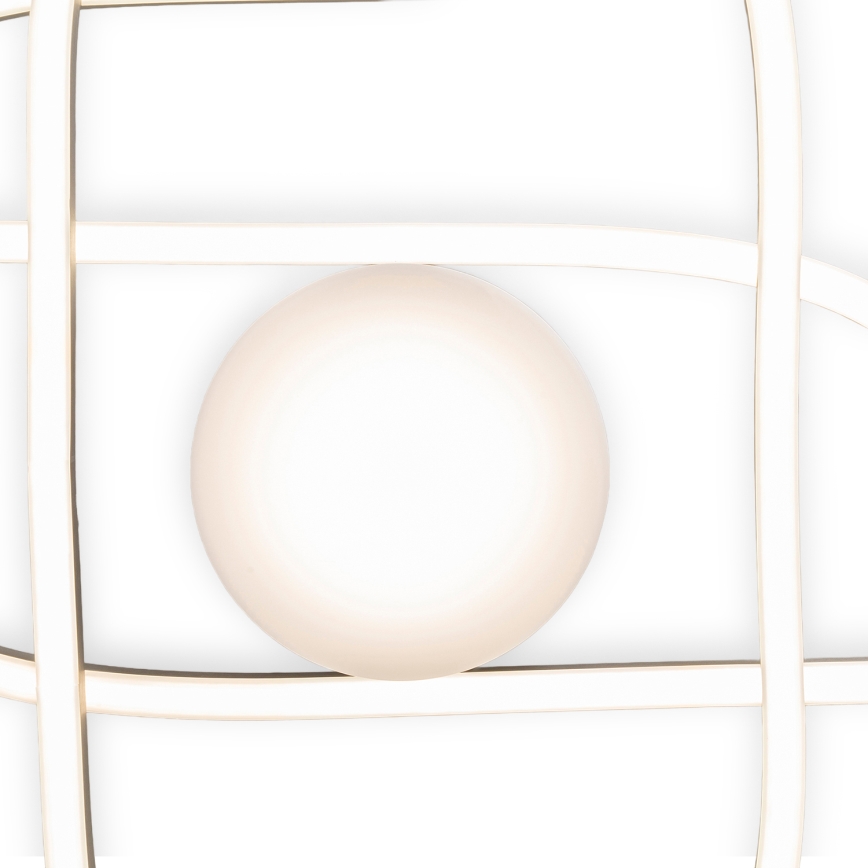 BRILAGI - Plafonieră LED dimabilă APOLLO LED/58W/230V 3000-6500K 43,2x101,2 cm crom mat + telecomandă