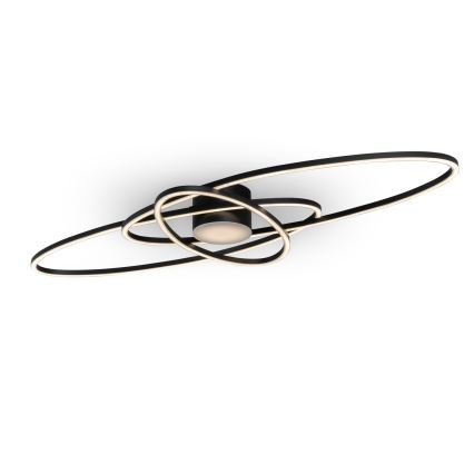 BRILAGI - Plafonieră LED dimabilă APOLLO LED/58W/230V 3000-6500K 43,2x101,2 cm neagră + telecomandă