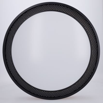 Brilagi - Plafonieră LED dimabilă COCI LED/48W/230V 3000-6500K diam. 39 cm decor lemn/negru + telecomandă