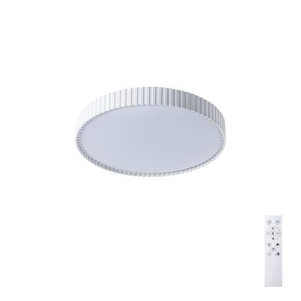 Brilagi CORVO – Lampă de tavan LED dimabilă, 54 W, 230 V, 3000–6000 K, albă, Ø 40 cm, cu telecomandă