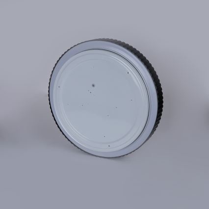 Brilagi - Plafonieră LED CORVO dimabilă, LED/54W/230V, 3000-6000K, neagră, Ø 40 cm + telecomandă
