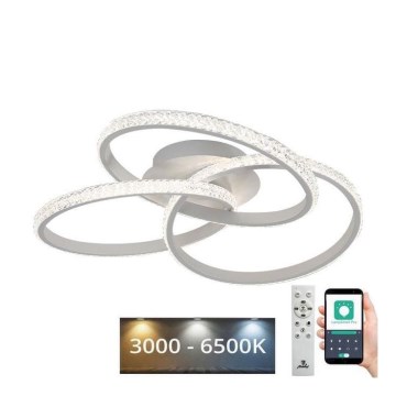 Brilagi - Plafonieră LED dimabilă COSMOWAVE, 70 W, 230 V, 3000-6500 K + telecomandă