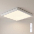 Brilagi - Plafonieră LED dimabilă ESTELA SQUARE, 36 W, 230 V, 3000–6500 K, 31 x 31 cm, alb, cu telecomandă inclusă