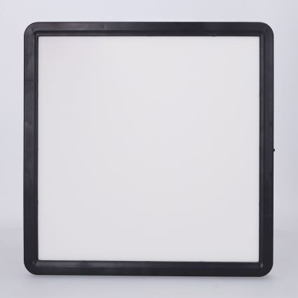 Brilagi - Plafonieră LED dimmabilă ESTELA SQUARE LED/36W/230V 3000-6500K 31x31 cm neagră + telecomandă