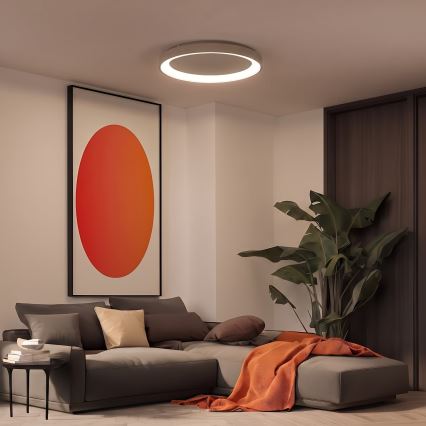 BRILAGI - Plafonieră LED reglabilă FALCON II LED/108W/230V 3000-6500K Ø 80 cm bej + telecomandă