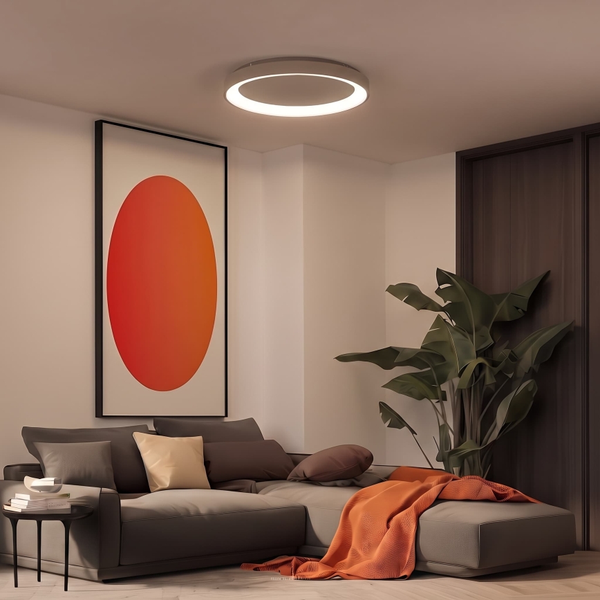 BRILAGI - Plafonieră LED reglabilă FALCON II LED/108W/230V 3000-6500K Ø 80 cm bej + telecomandă