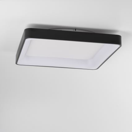 Brilagi - Plafonieră LED dimabilă FALCON II LED/125W/230V 3000-6500K 60x60 cm neagră + cu telecomandă