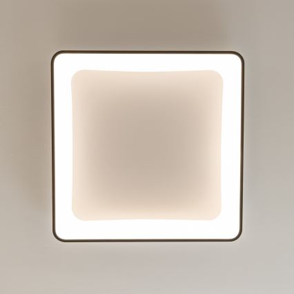 Brilagi - Plafonieră LED dimabilă FALCON II LED/125W/230V 3000-6500K 60x60 cm neagră + cu telecomandă