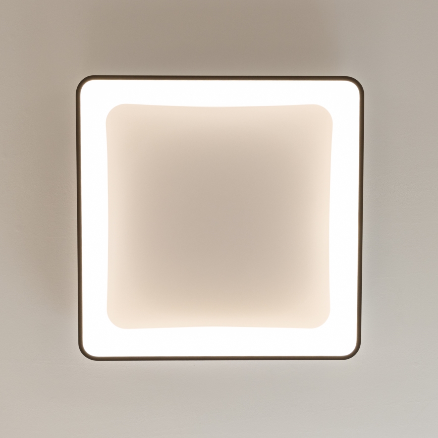 Brilagi - Plafonieră LED dimabilă FALCON II LED/125W/230V 3000-6500K 60x60 cm neagră + cu telecomandă