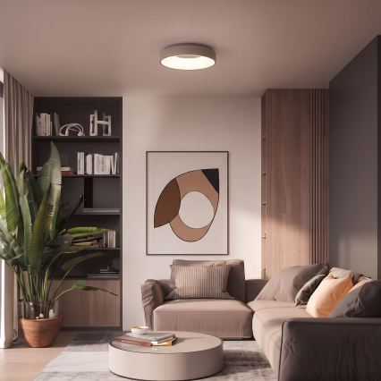BRILAGI - Plafonieră LED dimmabilă FALCON II LED/67W/230V 3000-6500K Ø 40 cm bej + telecomandă