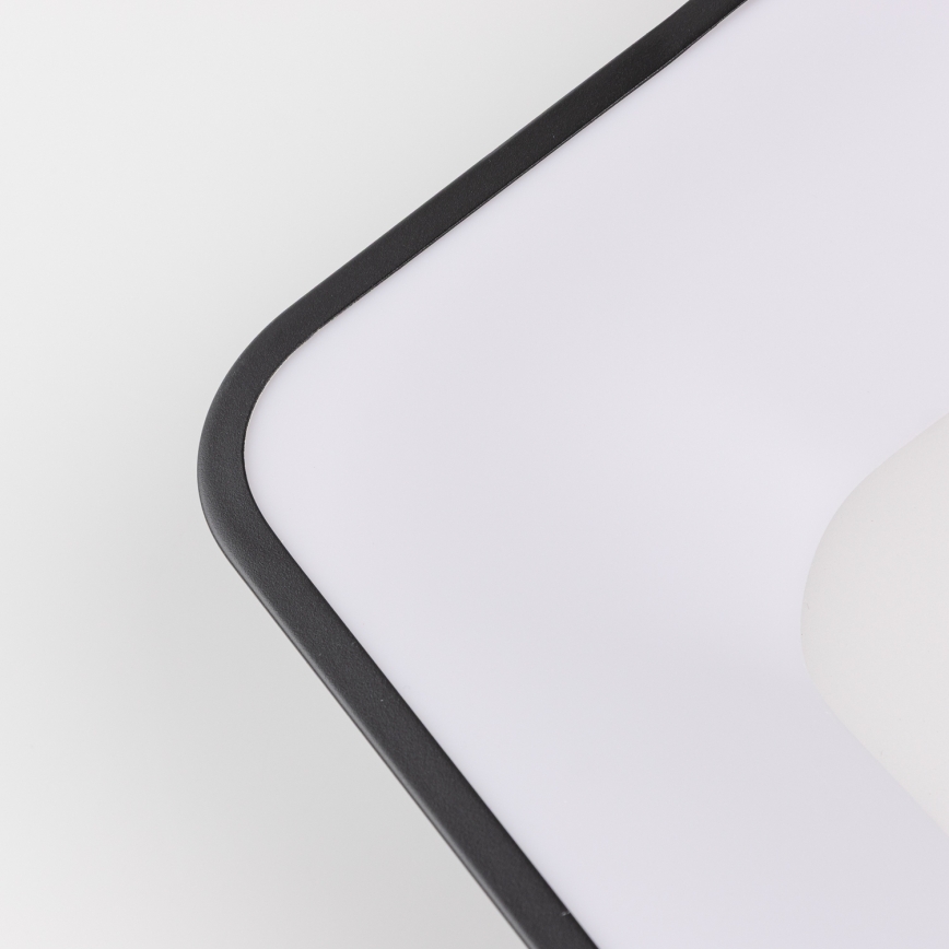 Brilagi - Plafonieră LED dimerizabilă FALCON II LED/80W/230V 3000-6500K 40x40 cm neagră + telecomandă