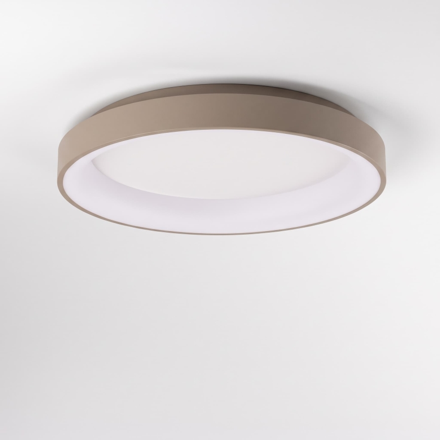 BRILAGI - Plafonieră LED dimabilă FALCON II LED/99W/230V 3000-6500K Ø 60 cm alb/bej + telecomandă inclusă