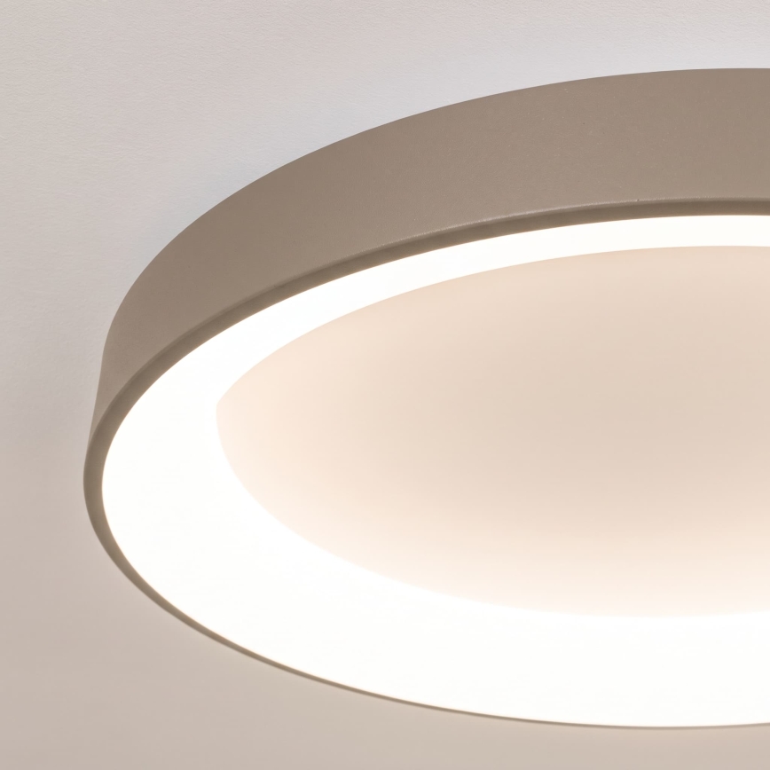 BRILAGI - Plafonieră LED dimabilă FALCON II LED/99W/230V 3000-6500K Ø 60 cm alb/bej + telecomandă inclusă