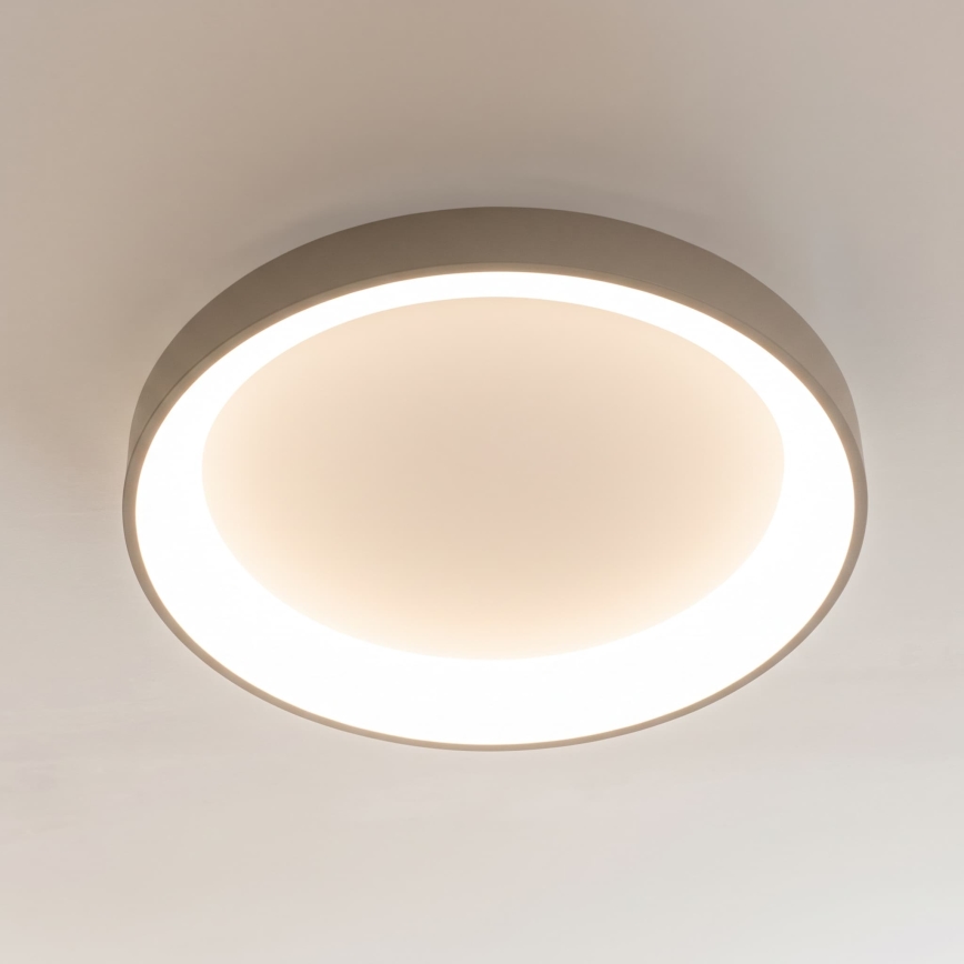 BRILAGI - Plafonieră LED dimabilă FALCON II LED/99W/230V 3000-6500K Ø 60 cm alb/bej + telecomandă inclusă
