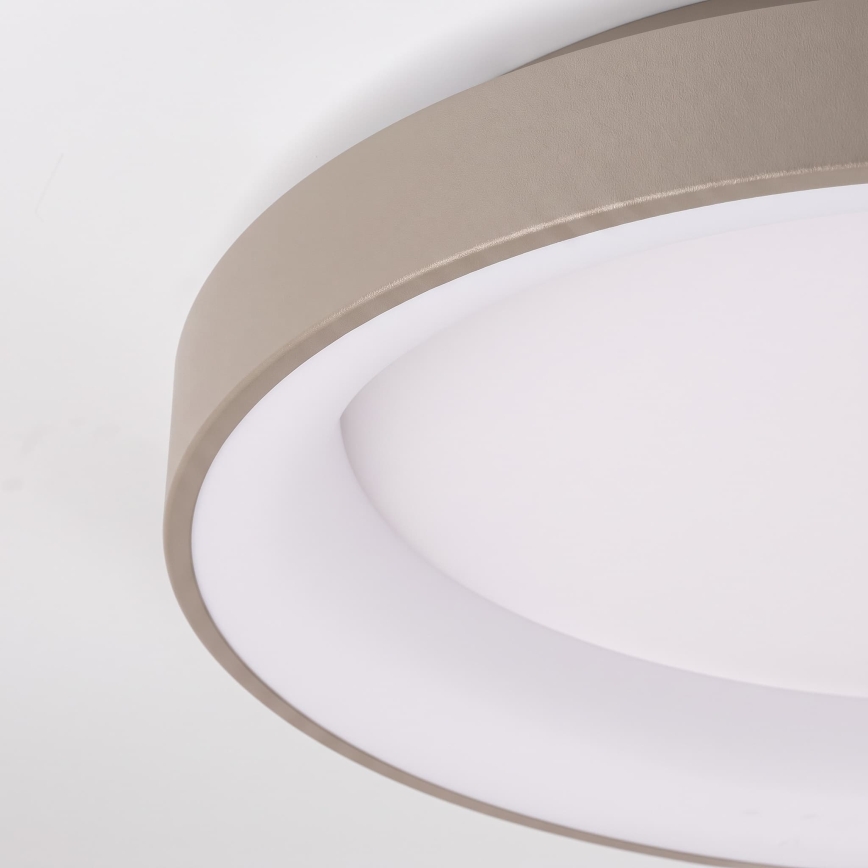 BRILAGI - Plafonieră LED dimabilă FALCON II LED/99W/230V 3000-6500K Ø 60 cm alb/bej + telecomandă inclusă
