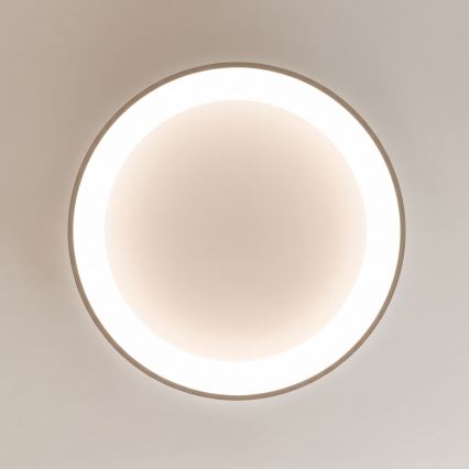 BRILAGI - Plafonieră LED dimabilă FALCON II LED/99W/230V 3000-6500K Ø 60 cm alb/bej + telecomandă inclusă
