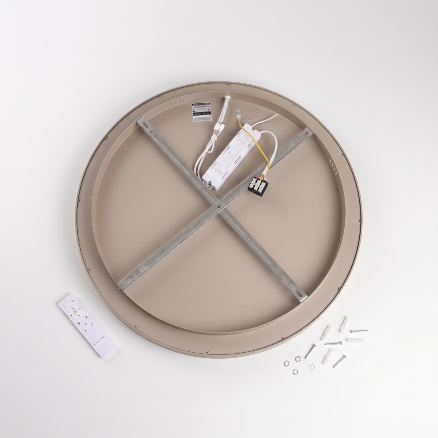 BRILAGI - LED plafonieră dimmabilă FALCON II LED/99W/230V 3000-6500K Ø 60 cm bej + telecomandă