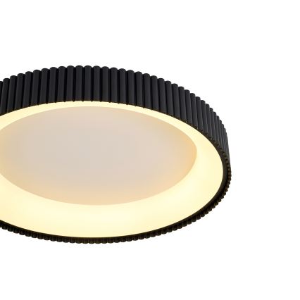 Brilagi - Plafonieră LED dimabilă FALCON MODERN LED/30W/230V 3000-6500K Ø 40 cm, neagră + telecomandă