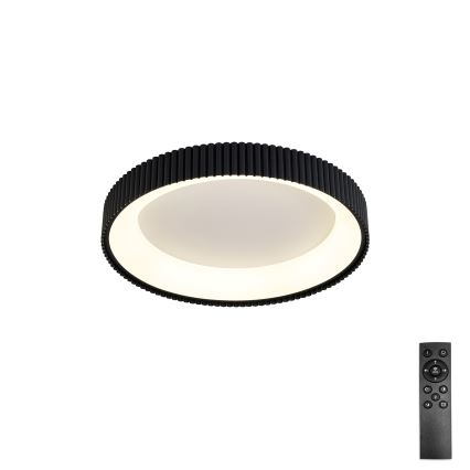 Brilagi - Plafonieră LED dimabilă FALCON MODERN LED/30W/230V 3000-6500K Ø 40 cm, neagră + telecomandă