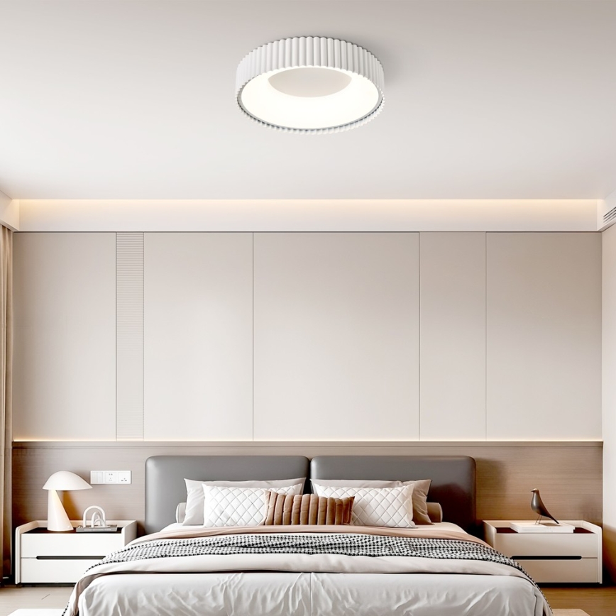 BRILAGI - LED dimabil. plafonieră FALCON MODERN LED/30W/230V 3000-6000K Ø 40 cm albă + telecomandă