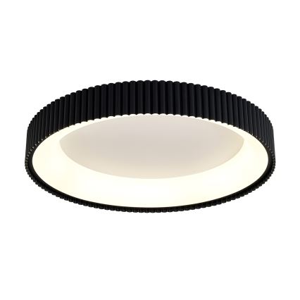 Brilagi - Lampă de tavan LED cu reglaj al intensității FALCON MODERN LED/54W/230V 3000-6500K Ø 60 cm neagră + telecomandă