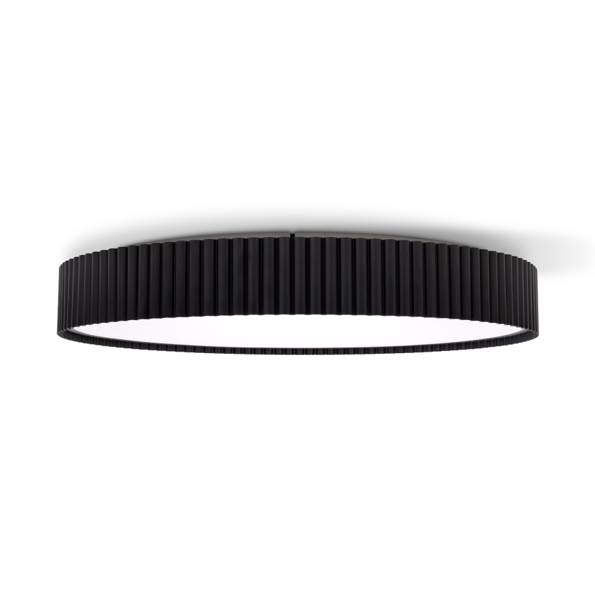 Brilagi - Lampă de tavan LED cu reglaj al intensității FALCON MODERN LED/54W/230V 3000-6500K Ø 60 cm neagră + telecomandă