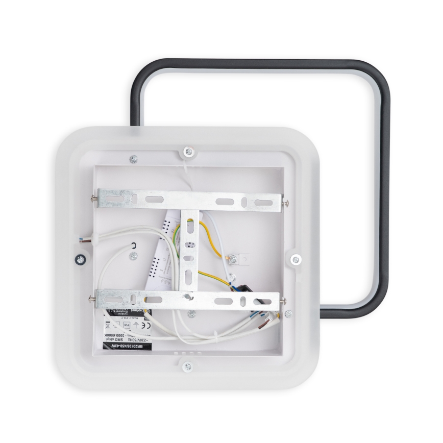 Brilagi Plafonieră LED dimabilă FLARE, 43W, 230V, 39,5x45 cm, 3000/4000/6000K, cu telecomandă