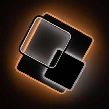 Brilagi - Plafonieră LED dimmabilă FLARE, 64 W, 230 V, 45 x 45 cm, 3000/4000/6000 K + telecomandă