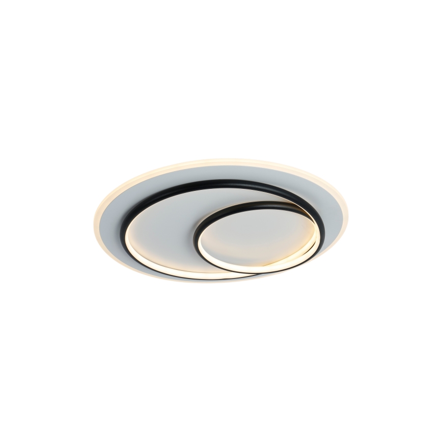 Brilagi - Plafonieră LED dimerizabilă FLARE LED/70W/230V 3000-6000K Ø 50 cm alb/negru + telecomandă