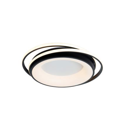 Brilagi - Lampă de tavan LED reglabilă FLARE LED/84W/230V 3000-6000K 47x51 cm neagră + telecomandă