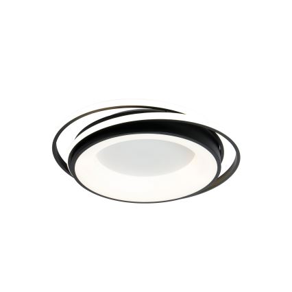 Brilagi - Lampă de tavan LED reglabilă FLARE LED/84W/230V 3000-6000K 47x51 cm neagră + telecomandă