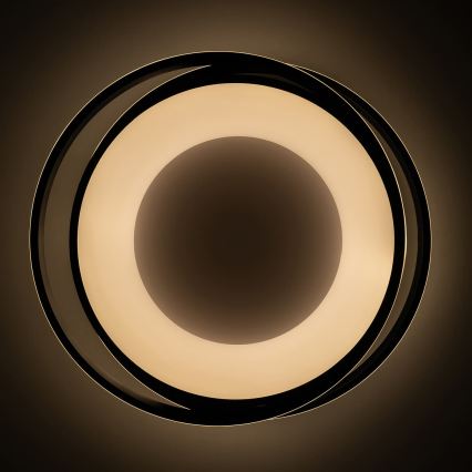BRILAGI - Lampă de tavan LED reglabilă FLARE LED/84W/230V 3000-6000K 47x51 cm neagră + telecomandă