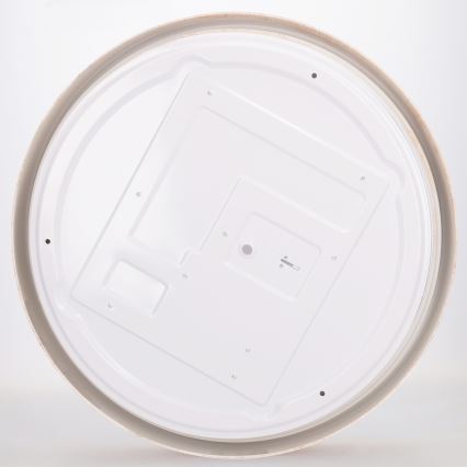 Brilagi - Plafonieră LED dimabilă FLOCO LED/48W/230V 3000-6500K Ø40 cm decor lemn/negru + telecomandă