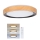 Brilagi - Plafonieră LED dimabilă FLOCO LED/48W/230V 3000-6500K Ø40 cm decor lemn/negru + telecomandă