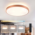 BRILAGI - Plafonieră LED dimabilă GLASS POOL DOUBLE LED/60W/230V Ø 50 cm, finisaj cupru + telecomandă inclusă